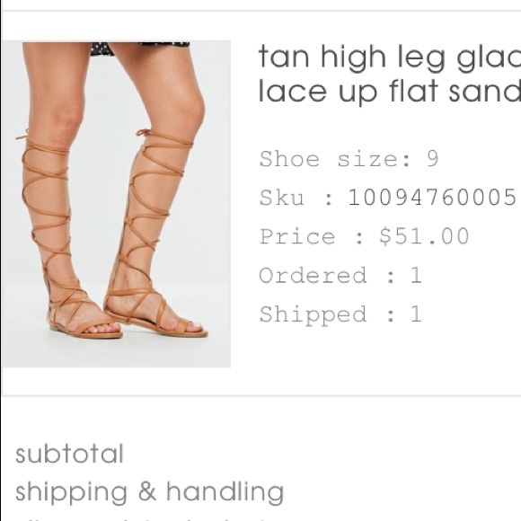 Thigh High Gladiators - Picture 2 of 2